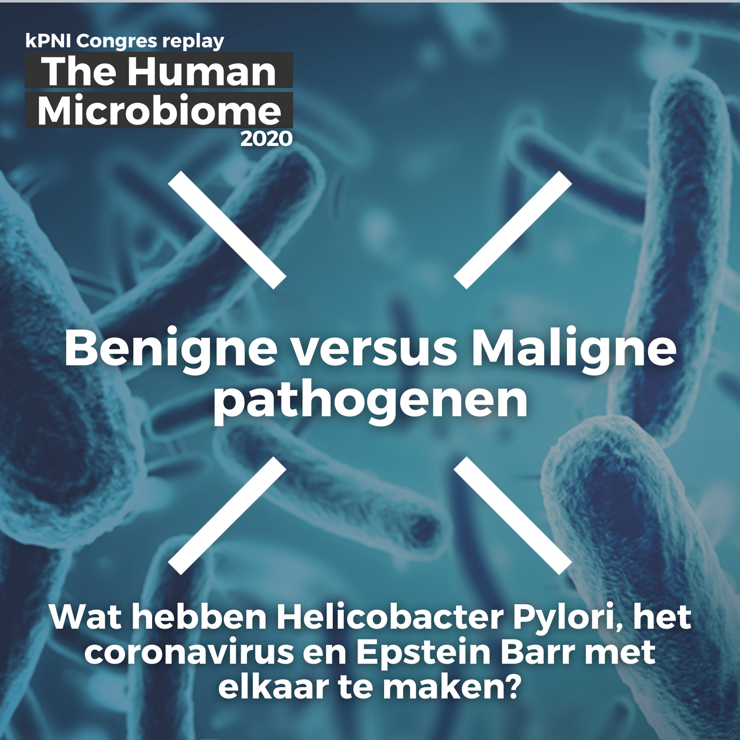 kPNI Congres Lecture 6: Benigne versus Maligne pathogenen - Wat hebben Helicobacter Pylori, het coronavirus en Epstein Barr met elkaar te maken?