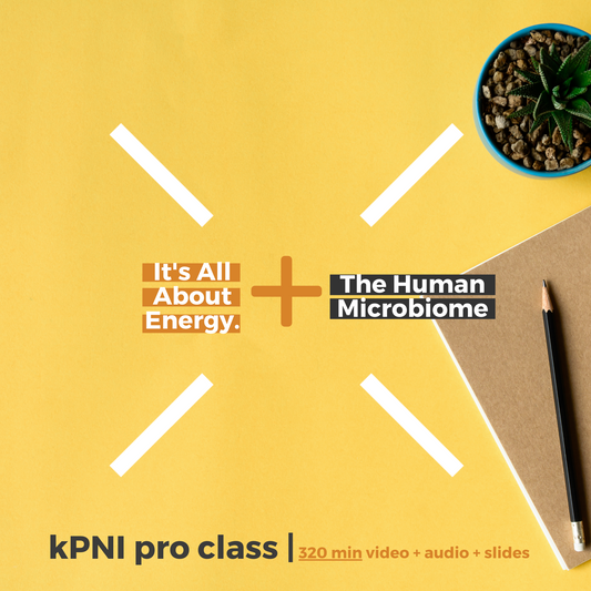 kPNI pro class bundel: It's All About Energy+ The Human Microbiome